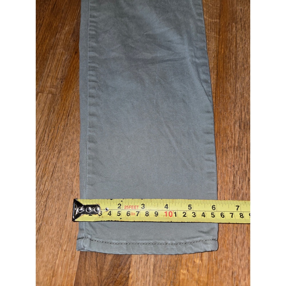 Westport Women 12 Olive Green Signature Fit Skinny Floral‎ Embroidered Pants - Picture 6 of 10